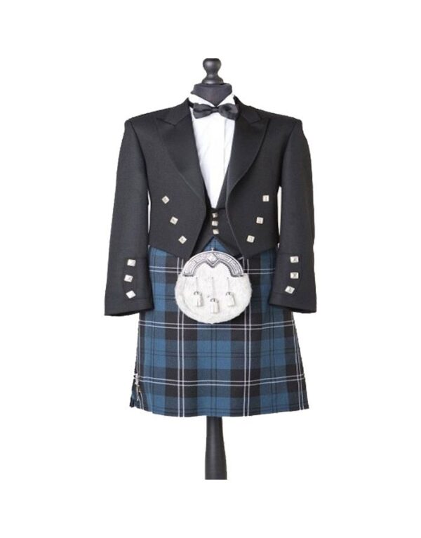Men Kilt Outfit with Prince Charlie Jacket