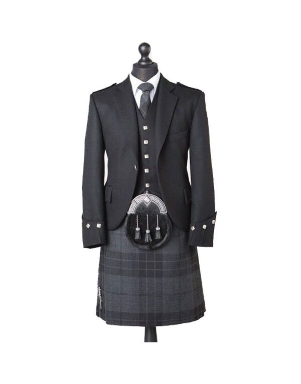 Scottish Argyle Tartan Kilt Outfit