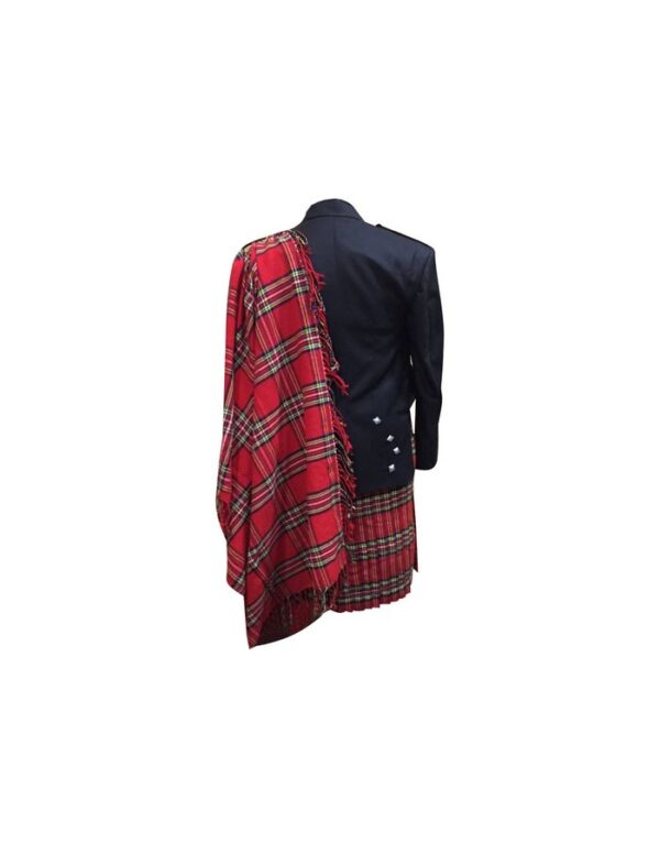 Scottish Royal Stewart Tartan Kilt Outfit - Image 2