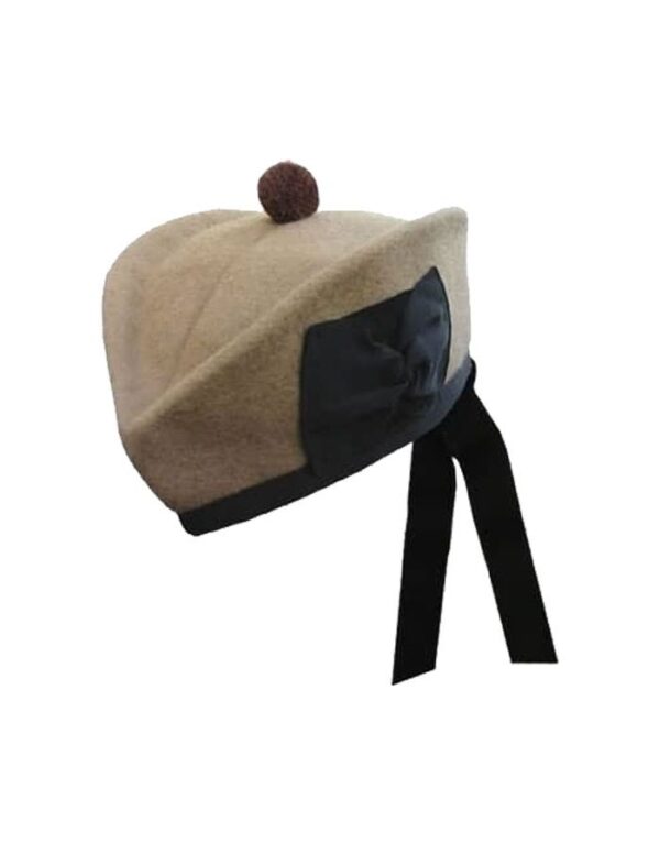 Camel Glengarry Scottish Hat