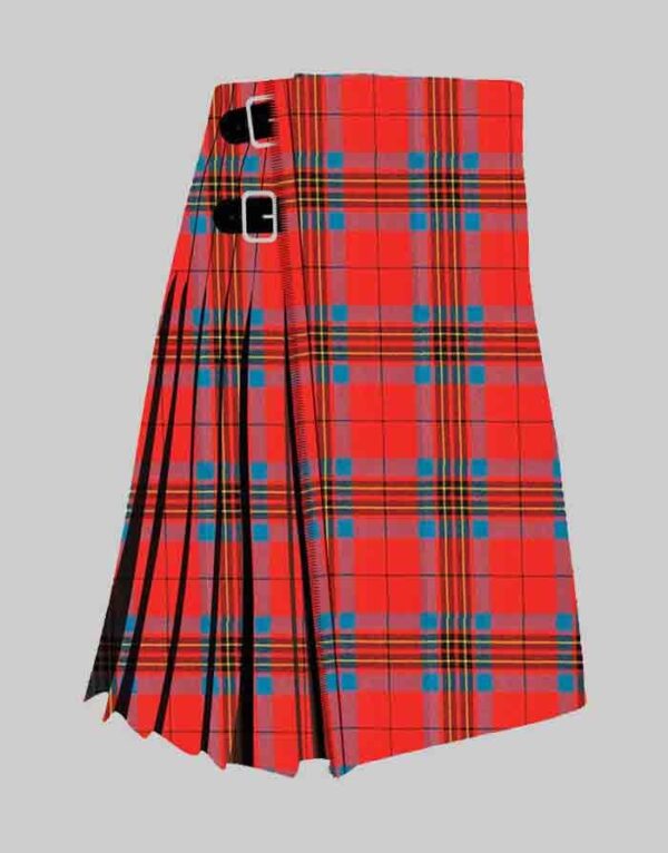 Clan Leslie Red Ancient Tartan Kilt