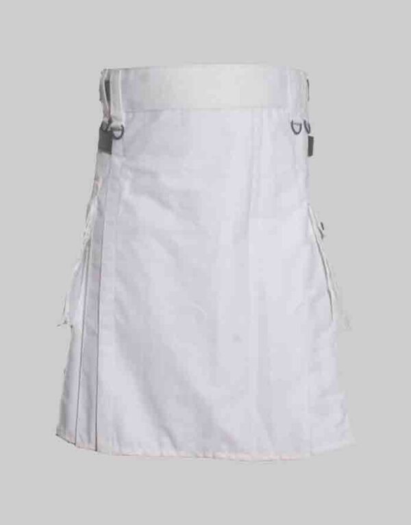 Classic White Utility Kilt