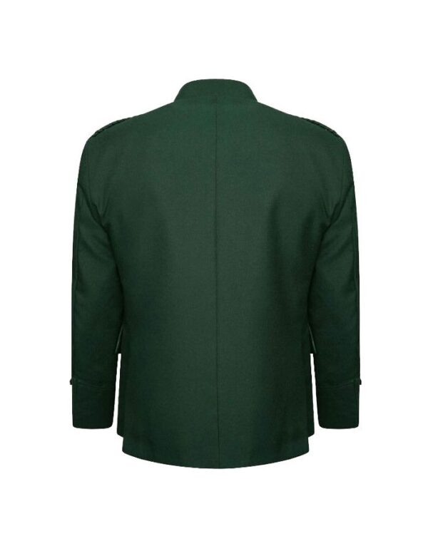 Dark Green Argyle Kilt Jacket - Image 2