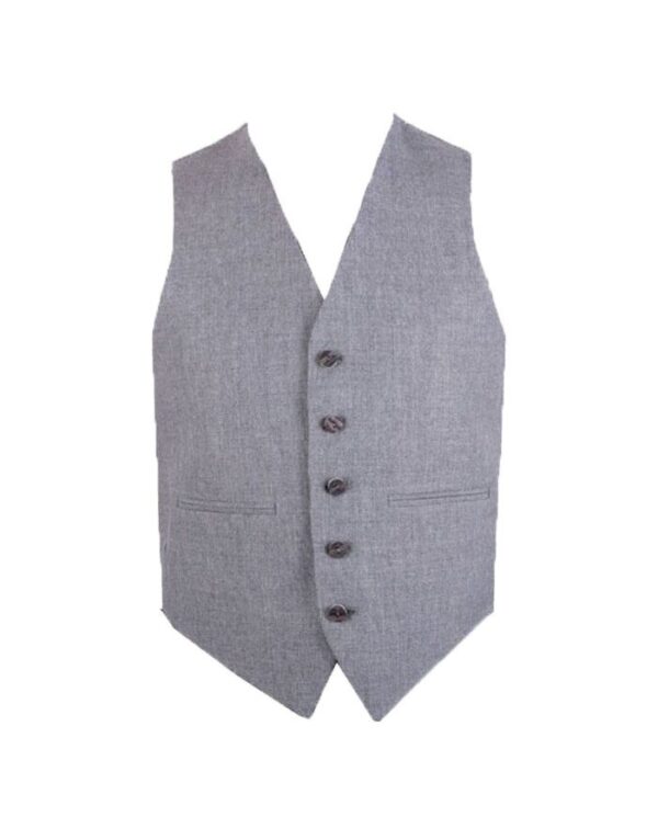 Grey Arrochar Wool Tweed Argyle Jacket - Image 2