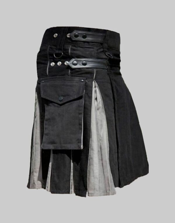 Utility and Tartan Hybrid Kilt