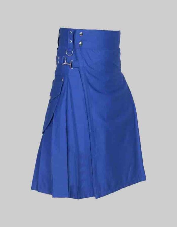 Royal Blue Utility Kilt